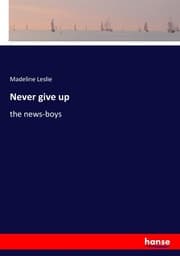 Cover von Never give up