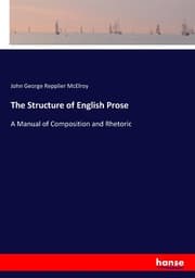 Cover von The Structure of English Prose