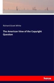 Cover von The American View of the Copyright Question