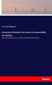 Cover von Instructions Relating to the System of Accountability for Clothing,