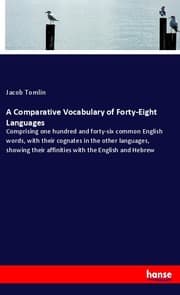 Cover von A Comparative Vocabulary of Forty-Eight Languages