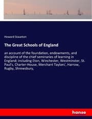 Cover von The Great Schools of England