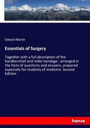 Cover von Essentials of Surgery