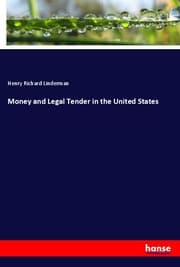 Cover von Money and Legal Tender in the United States