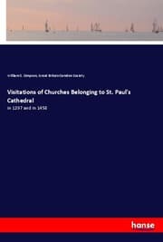 Cover von Visitations of Churches Belonging to St. Paul's Cathedral