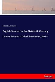 Cover von English Seamen in the Sixteenth Century