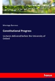 Cover von Constitutional Progress