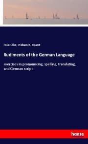 Cover von Rudiments of the German Language