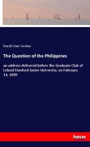 Cover von The Question of the Philippines