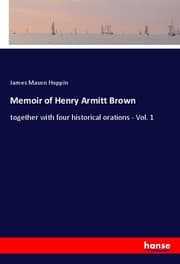 Cover von Memoir of Henry Armitt Brown