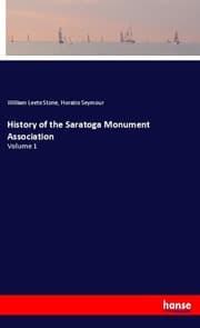 Cover von History of the Saratoga Monument Association