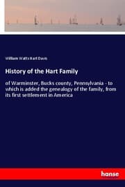 Cover von History of the Hart Family
