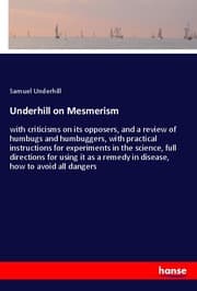 Cover von Underhill on Mesmerism