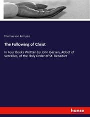 Cover von The Following of Christ