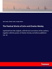Cover von The Poetical Works of John and Charles Wesley