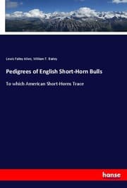 Cover von Pedigrees of English Short-Horn Bulls