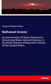 Cover von Nathanael Greene