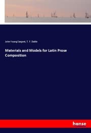 Cover von Materials and Models for Latin Prose Composition