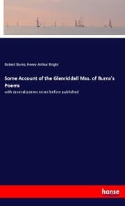 Cover von Some Account of the Glenriddell Mss. of Burns's Poems
