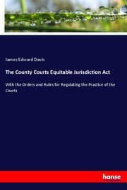 Cover von The County Courts Equitable Jurisdiction Act
