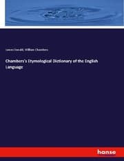 Cover von Chambers's Etymological Dictionary of the English Language