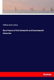 Cover von Rare Poems of the Sixteenth and Seventeenth Centuries