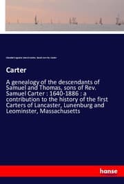 Cover von Carter