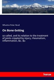 Cover von On Bone-Setting