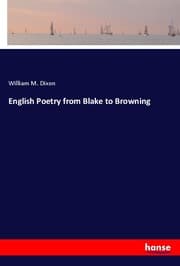 Cover von English Poetry from Blake to Browning