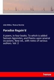 Cover von Paradise Regain'd