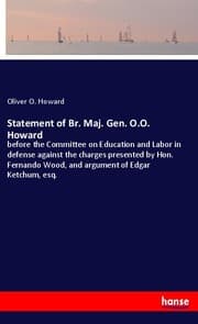 Cover von Statement of Br. Maj. Gen. O.O. Howard