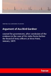 Cover von Argument of Asa Bird Gardner