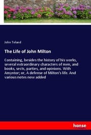 Cover von The Life of John Milton