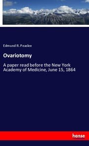 Cover von Ovariotomy