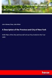 Cover von A Description of the Province and City of New York