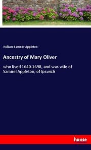 Cover von Ancestry of Mary Oliver
