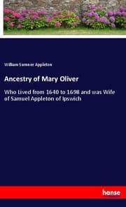 Cover von Ancestry of Mary Oliver