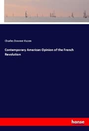 Cover von Contemporary American Opinion of the French Revolution