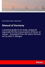 Cover von Manual of Harmony