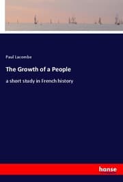 Cover von The Growth of a People