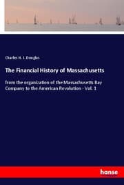 Cover von The Financial History of Massachusetts