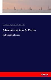 Cover von Addresses: by John A. Martin