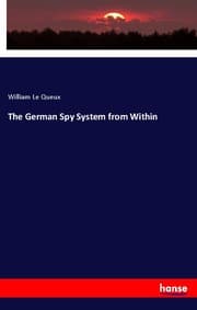 Cover von The German Spy System from Within