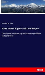 Cover von Butte Water Supply and Land Project