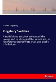 Cover von Kingsbury Sketches