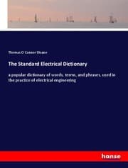 Cover von The Standard Electrical Dictionary