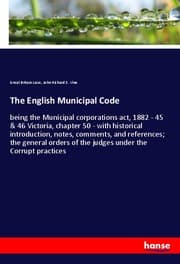 Cover von The English Municipal Code