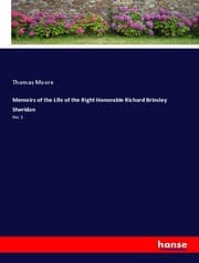 Cover von Memoirs of the Life of the Right Honorable Richard Brinsley Sheridan