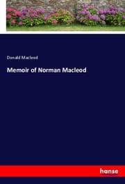 Cover von Memoir of Norman Macleod