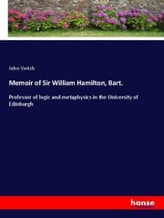 Cover von Memoir of Sir William Hamilton, Bart.